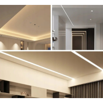 BERGE LED hliníkový profil zapustený 2m - sada