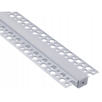BERGE LED hliníkový profil zapustený 2m - sada