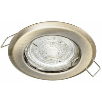 PREMIUM LUX - Podhľadové bodové svietidlo ALFA - GU10 - okrúhle/pevné - Mosadz