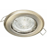 PREMIUM LUX - Podhľadové bodové svietidlo ALFA - GU10 - okrúhle / pevné - Mosadz