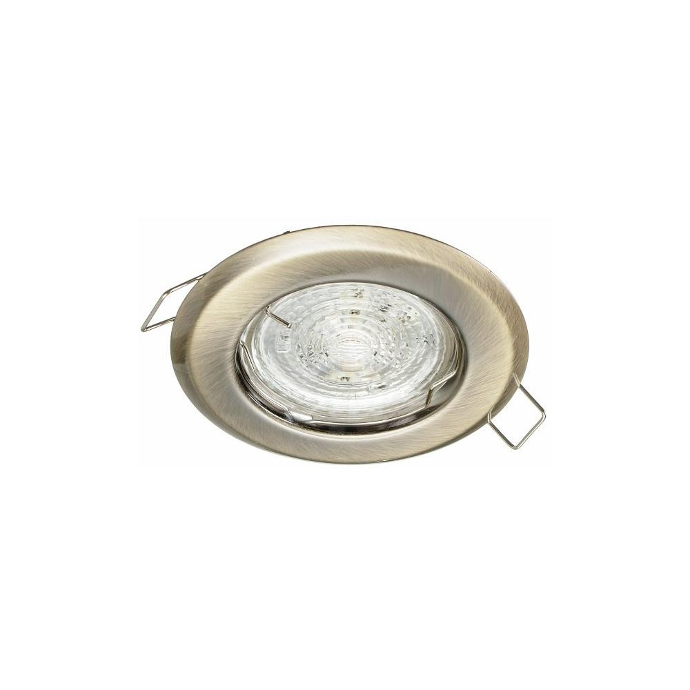 PREMIUM LUX - Podhľadové bodové svietidlo ALFA - GU10 - okrúhle/pevné - Mosadz