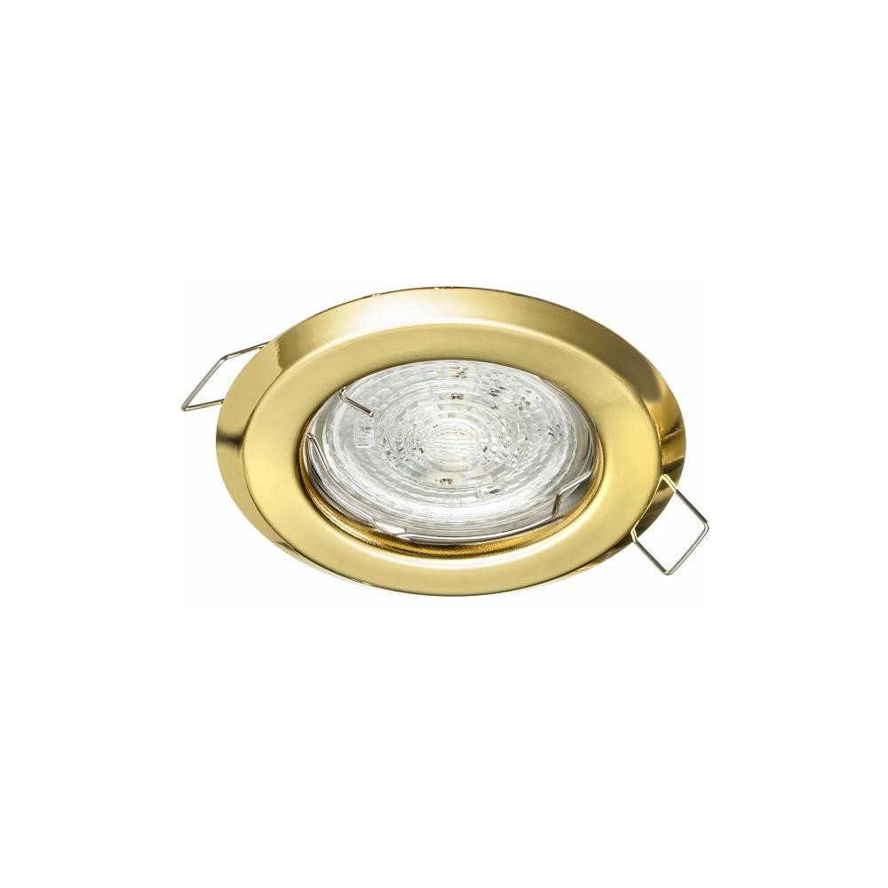 PREMIUM LUX - Podhľadové bodové svietidlo ALFA - GU10 - okrúhle/pevné - Zlaté