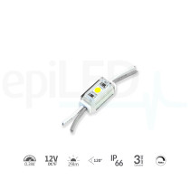 epiLED – LED modul Nano – 0.30W – IP66 – 12V DC – Denná biela (WH) / 6500°K