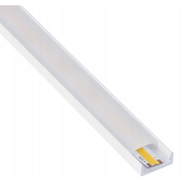 BERGE LED hliníkový profil 1m biely prisadený - sada