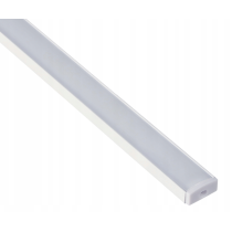BERGE LED hliníkový profil 2m biely prisadený - sada