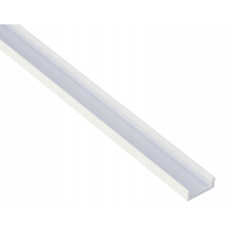 BERGE LED hliníkový profil 2m biely prisadený - sada