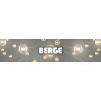 BERGE LED hliníkový profil 2m čierny prisadený - sada