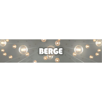 BERGE LED hliníkový profil 2m biely prisadený - sada