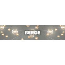 BERGE LED hliníkový profil zapustený 2m biely - sada