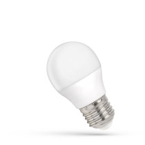SPECTRUM LED - Žiarovka- 6W - 540lm - 160° - 230V - Neutrálna biela / 4000°K - G45 E-27
