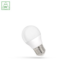 SPECTRUM LED - Žiarovka- 1W - 90lm - 270° - 230V - Neutrálna biela / 4000°K - G45 E-27