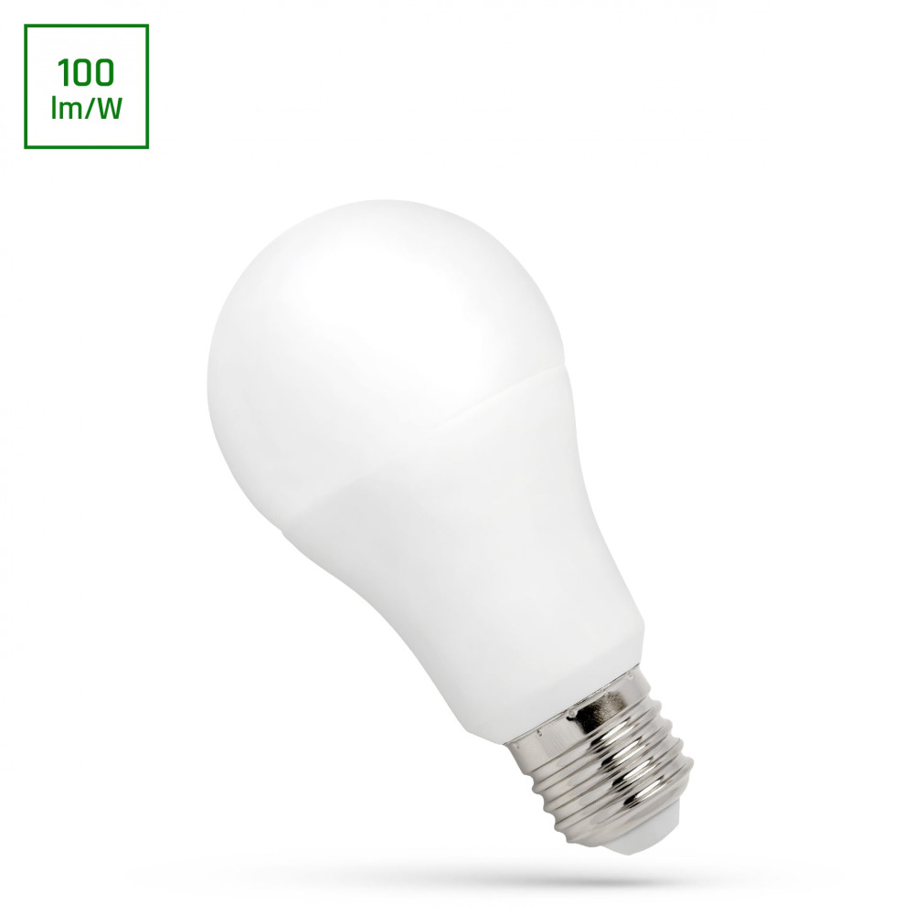 SPECTRUM - Žiarovka- 11,5W - 1150lm - 220° - 230V - Neutrálna biela / 4000°K - GLS A60 E-27