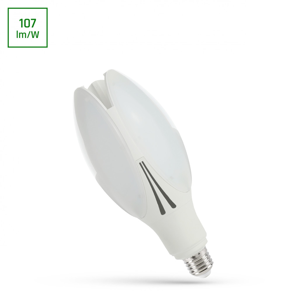 SPECTRUM - Žiarovka PARISIENNE 30W - 3200lm - 260° - 230V - Neutrálna biela / 4000°K - do pouličných lámp typu E-27
