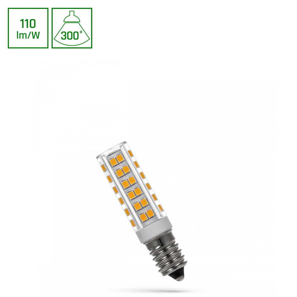 SPECTRUM LED - ŽiarovkaBOARD - 4W - 495lm - 300° - 230V - Studená biela / 6000°K - E-14