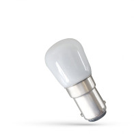 SPECTRUM - Žiarovka- 1,5W - 150lm - 120° - 230V - Teplá biela / 3000°K - T26 BA15D