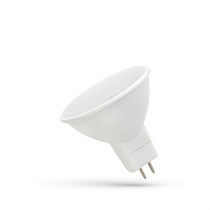 SPECTRUM - ŽiarovkaMILKY - 4W - SMD - 410lm - 110° - 12V - Teplá biela / 3000°K - MR16