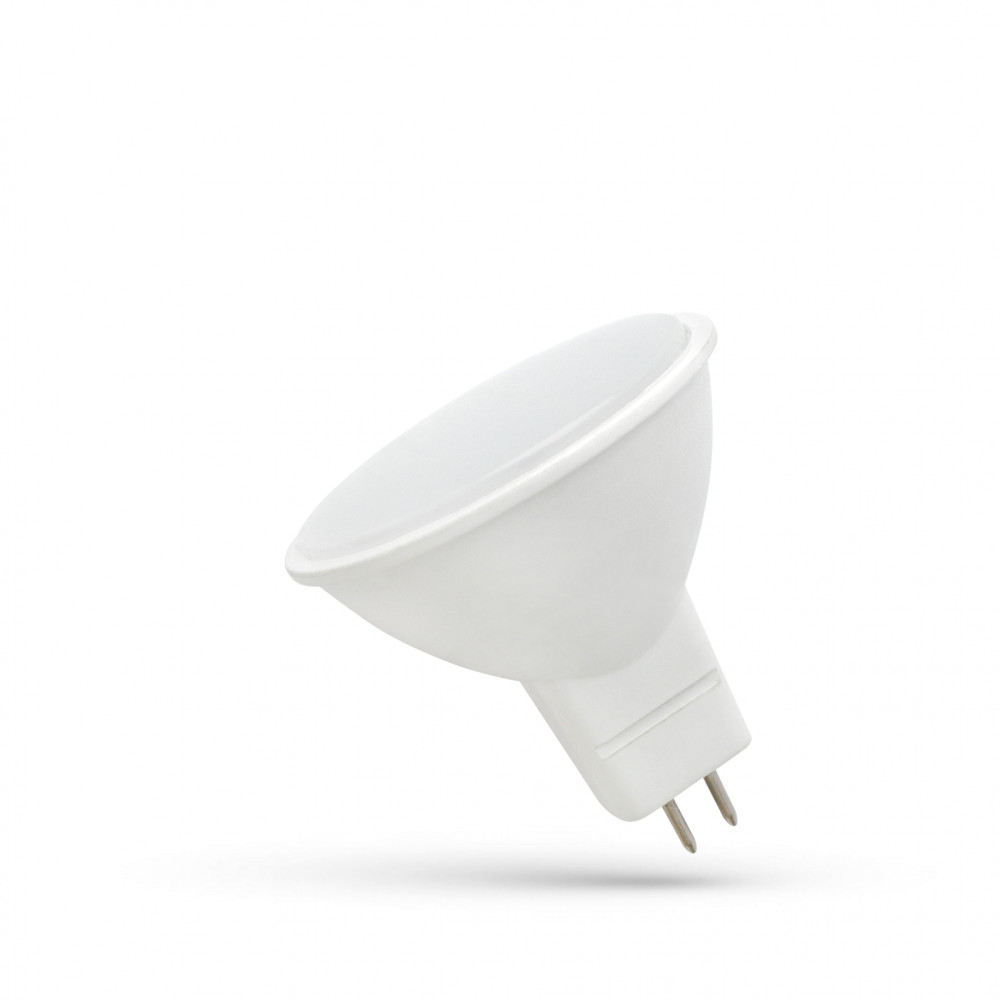 SPECTRUM - ŽiarovkaMILKY - 4W - SMD - 410lm - 110° - 12V - Teplá biela / 3000°K - MR16