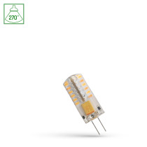 SPECTRUM - ŽiarovkaCOLUMN - 2W - 165lm - 270° - Ø9,5x36mm - 12V - Teplá biela / 3000°K - G4