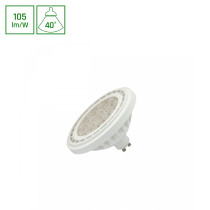 SPECTRUM LED - ŽiarovkaBASIC SMD 10W - 1100lm - 40° - 230V - Teplá biela / 3000°K - AR111 GU10