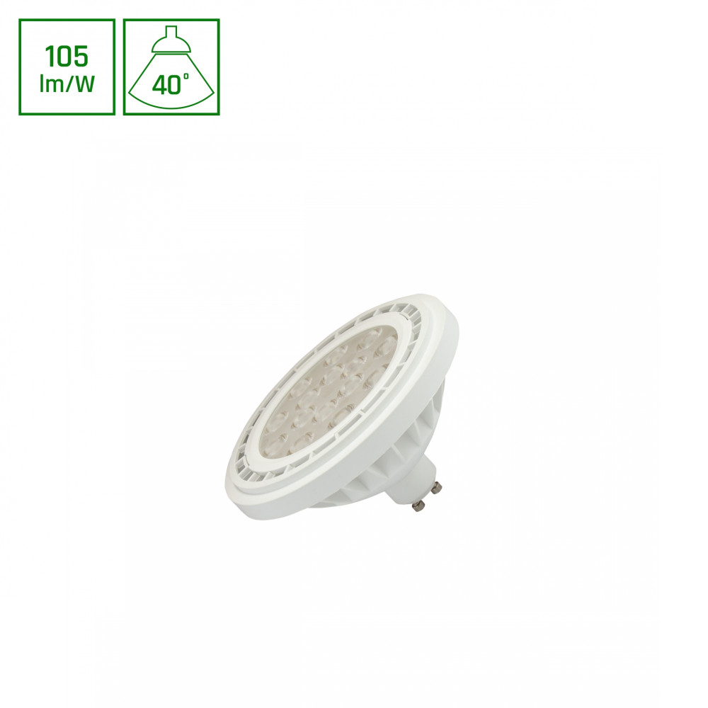 SPECTRUM LED - ŽiarovkaBASIC SMD 10W - 1100lm - 40° - 230V - Teplá biela / 3000°K - AR111 GU10