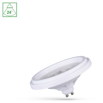 SPECTRUM LED - ŽiarovkaBASIC 2 SMD 5,5W - 550lm - 24° - 230V - Neutrálna biela / 4000°K - AR111 GU10