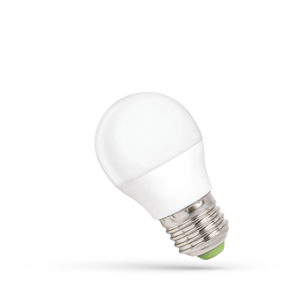 SPECTRUM LED - Stmievateľná Žiarovka- 6W - 500lm - 160° - 230V - Neutrálna biela / 4000°K - P45 E-27