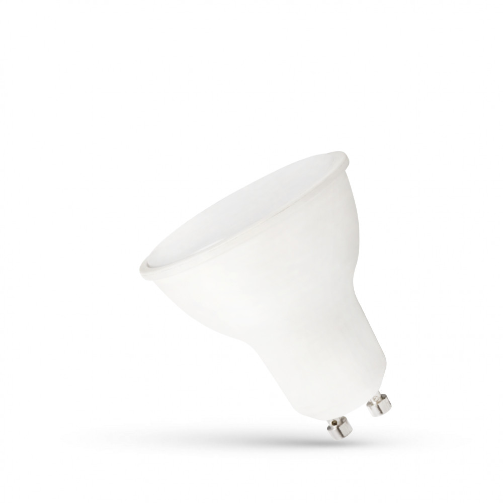 SPECTRUM LED - Stmievateľná Žiarovka- 6W - 500lm - 120° - 230V - Studená biela / 6000°K - GU10