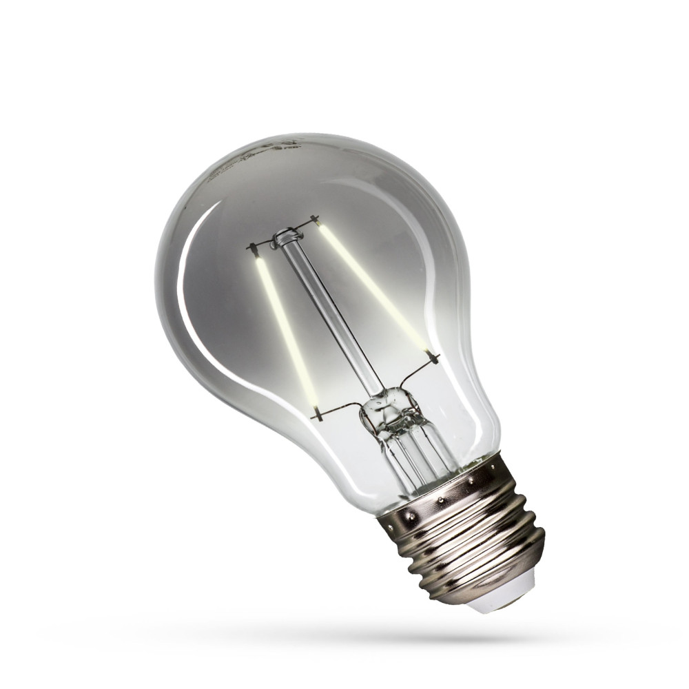 SPECTRUM - ŽiarovkaSPECTRUM - MODERNSHINE - 2W - 150lm - 300° - 230V - Neutrálna biela / 4000°K - GLS COG A60 E-27
