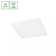 SPECTRUM - ALGINE BACKLIGHT LED panel 40W 120° IP20 620x620x28MM 230V Neutrálna biela / 4000°K - Biely rám