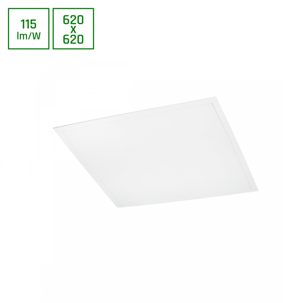 SPECTRUM - ALGINE BACKLIGHT LED panel 40W 120° IP20 620x620x28MM 230V Neutrálna biela / 4000°K - Biely rám