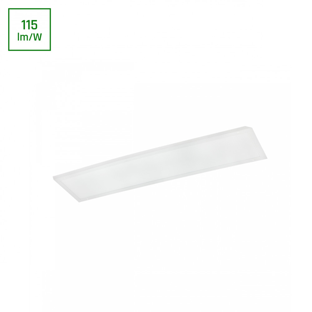 SPECTRUM - ALGINE BACKLIGHT LED panel 40W 120° IP20 300x1200x25MM 230V Teplá biela / 3000°K - Biely rám
