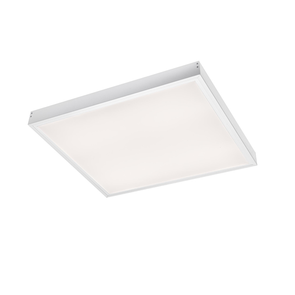 SPECTRUM LED - montážny rámček na povrch pre LED panel - ALGINE LINE/PREMIUM 600x600x50mm - Biely