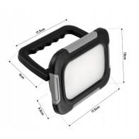 BERGE LED reflektor aku - prenositeľný - 10W - 700lm