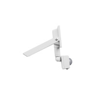 SPECTRUM LED - NOCTIS LUX 4 - 10W reflektor IP44 230V Teplá biela / 3000°K - Biely / so senzorom pohybu