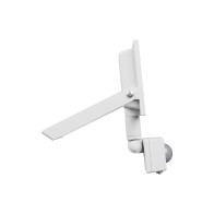 SPECTRUM - NOCTIS LUX 4 - 20W reflektor IP44 230V Studená biela / 6000°K - Biely / so senzorom pohybu