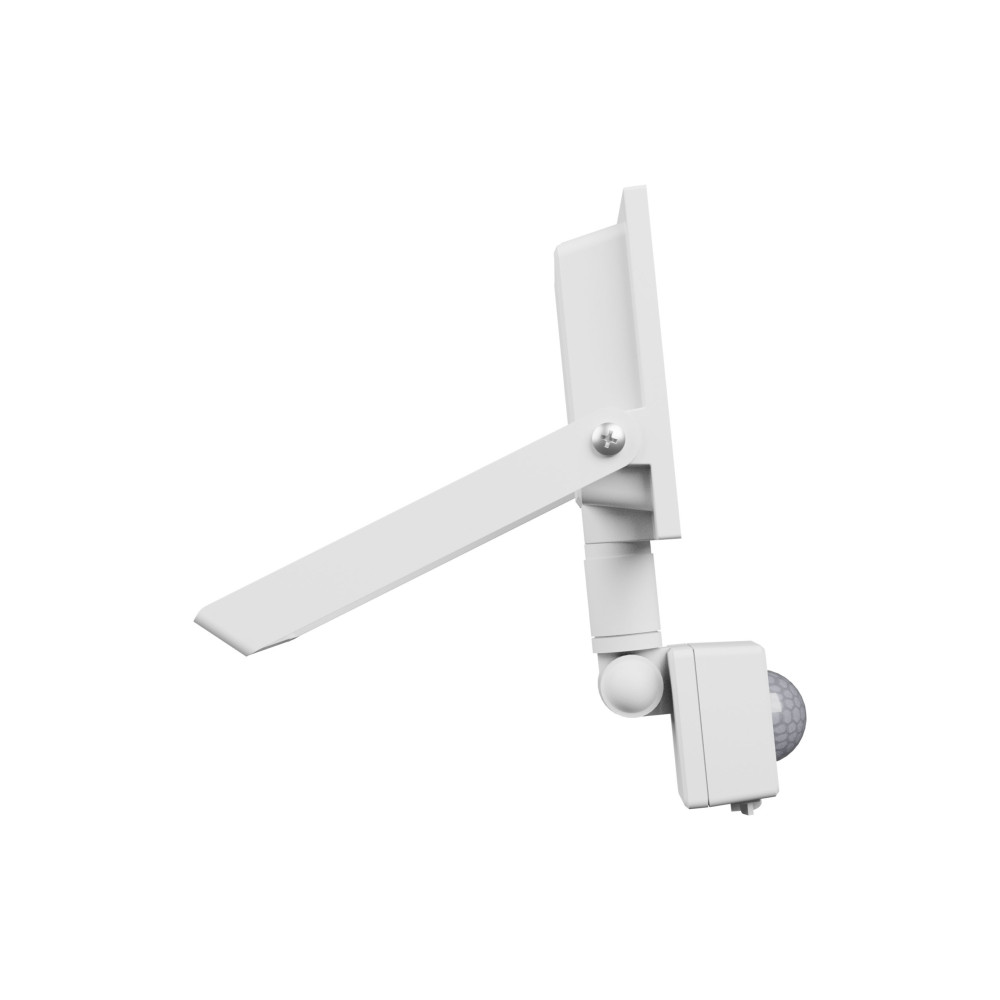 SPECTRUM LED - NOCTIS LUX 4 - 20W reflektor IP44 230V Studená biela / 6000°K - Biely / so senzorom pohybu