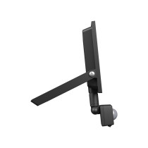 SPECTRUM - NOCTIS LUX 4 - 50W reflektor IP44 230V Studená biela / 6000°K - Čierny / so senzorom pohybu