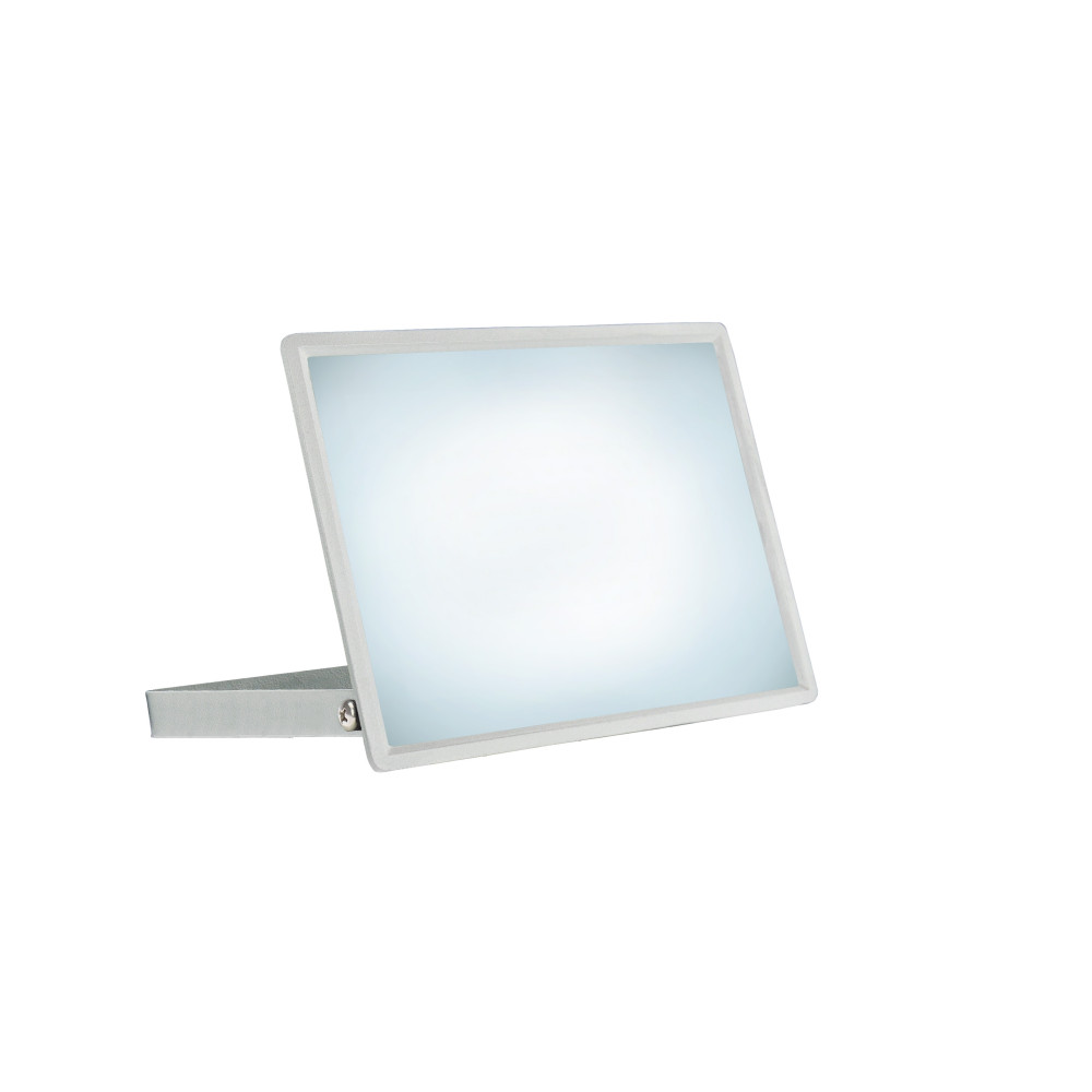 SPECTRUM - NOCTIS LUX 3 - 100W reflektor IP65 230V Studená biela / 6000°K - Biely