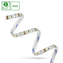 SPECTRUM LED - 1m LED pásik SMD 3528 - 8W/m - 680lm/m - 120LED /m - IP44 (silikón) - 8mm - 12V - Teplá biela / 3000°K (5m kotúč)