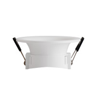 SPECTRUM - FIALE V BASIC zapustené kruhové svietidlo GU10 IP20 Ø86x41mm 250V - Biele