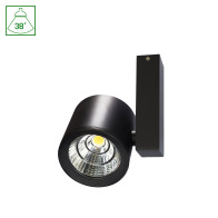 SPECTRUM - CHLOE COB LED 28W povrchové bodové svietidlo 38° IP20 120x165x165mm 230V Neutrálna biela / 4000°K - Čierne