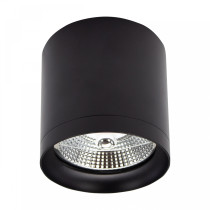 SPECTRUM - CHLOE AR111 ANTI-REFLEXNÉ povrchové bodové kruhové svietidlo GU10 IP20 118x110mm 230V - Čierne