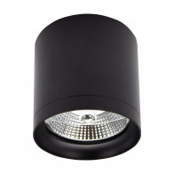 SPECTRUM - CHLOE AR111 ANTI-REFLEXNÉ povrchové bodové kruhové svietidlo GU10 IP20 118x110mm 230V - Čierne