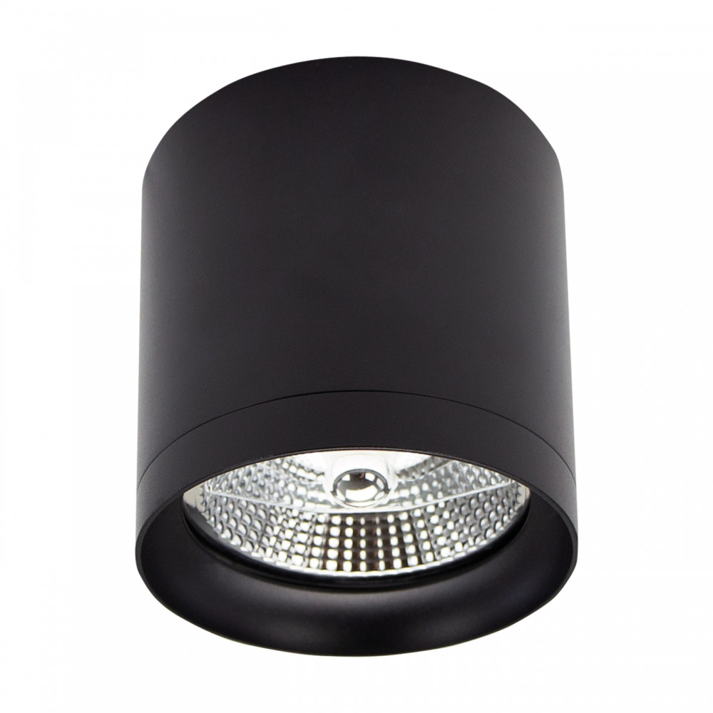 SPECTRUM - CHLOE AR111 ANTI-REFLEXNÉ povrchové bodové kruhové svietidlo GU10 IP20 118x110mm 230V - Čierne