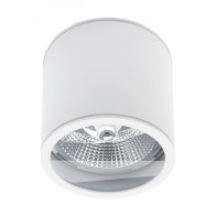 SPECTRUM - CHLOE AR111 povrchové bodové kruhové svietidlo GU10 IP44 118x114mm 250V - Biele