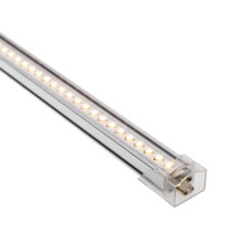 SPECTRUM LED - FRESHLINE 560 9W povrchové svietidlo 120° IP40 20x15x560mm 24V Studená biela / 6000°K - Transparentné
