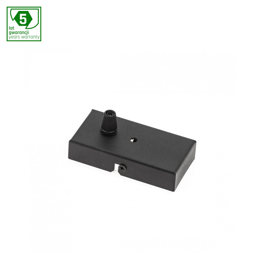 SPECTRUM - stropný držiak pre závesné lanká - Čierny