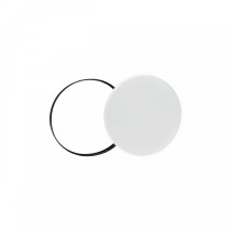 SPECTRUM - NYMPHEA RINGS 24W - plafónové svietidlo 115° IP54 Ø320x52mm 230V CCT - Biely + Čierny lem