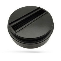 SPECTRUM - SPS 2 pevný ukončovací adaptér MONOPOINT 3-fázový Ø35x110mm - Čierny