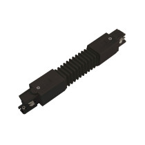 SPECTRUM LED - SPS 2 flexibilný 3-fázový konektor - Čierny